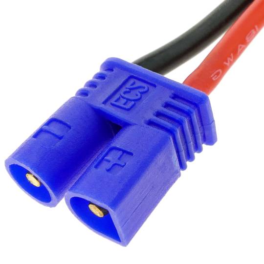 Kabel T PLUG vrouwelijk naar EC3 mannelijk 10cm 14AWG Opladen en voeding