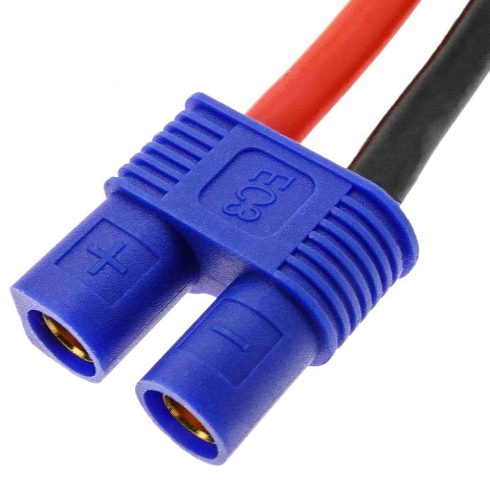 Cable T PLUG male to EC3 female 10cm 14AWG Loading and power supply