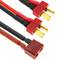 Cable T PLUG female to 2 x T PLUG male 30cm 14AWG PAR Loading and power supply