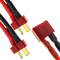 Cable T PLUG female to 2 x T PLUG male 30cm 14AWG PAR Loading and power supply