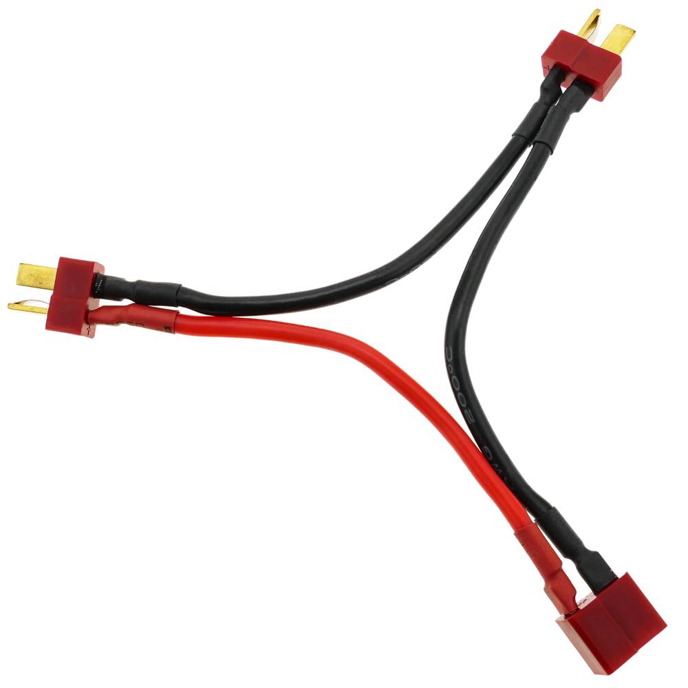Cavo T PLUG femmina a 2 x TPLUG maschio 10cm 14AWG Carica e alimentazione