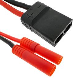 Cable TRAXXAS #1 femella a HXT Banana 4.0mm de 8cm 14AWG Càrrega i font alimentació