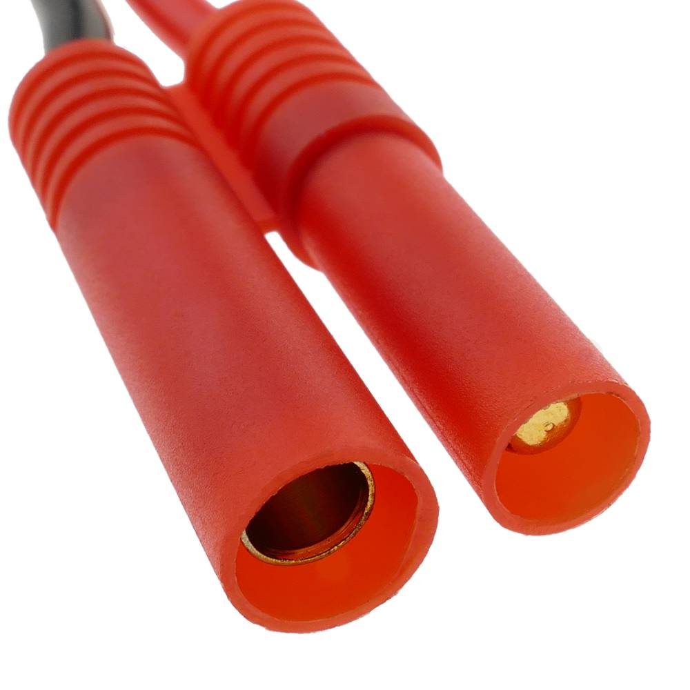 Kabel TRAXXAS nr 1 żeński do HXT Banana 4,0 mm 8 cm 14AWG Obciążenie i zasilacz