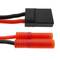 Kabel TRAXXAS nr 1 żeński do HXT Banana 4,0 mm 8 cm 14AWG Obciążenie i zasilacz