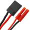 Kabel TRAXXAS nr 1 żeński do HXT Banana 4,0 mm 8 cm 14AWG Obciążenie i zasilacz