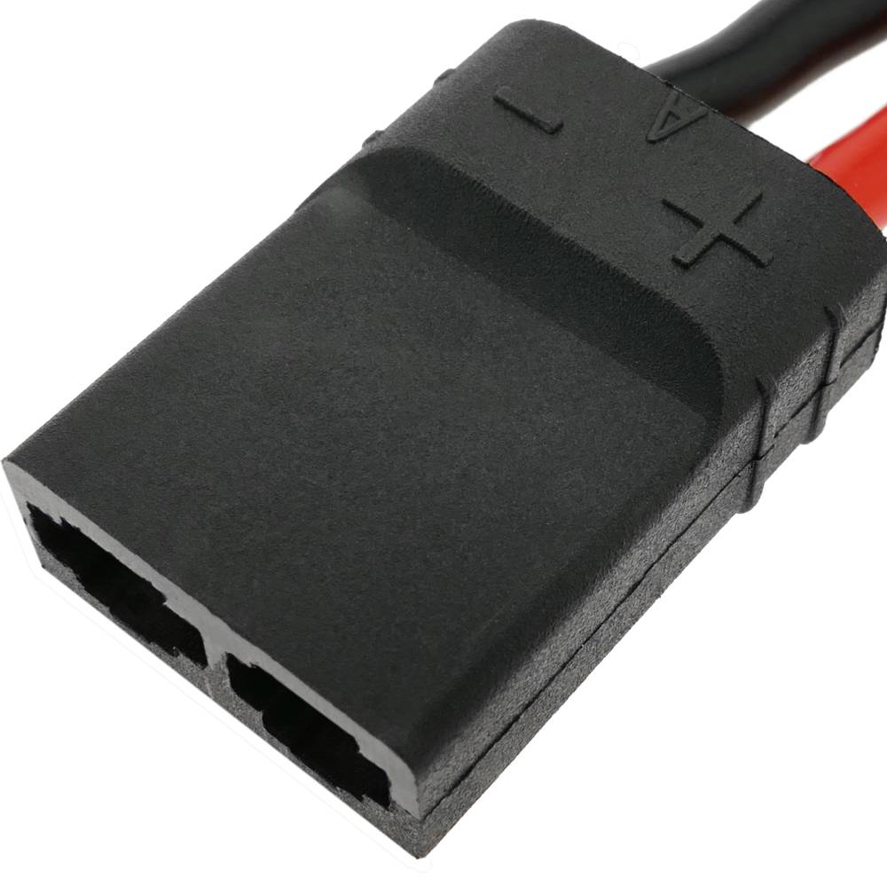 Kabel TRAXXAS nr 1 żeński do HXT Banana 4,0 mm 8 cm 14AWG Obciążenie i zasilacz