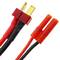Cavo T PLUG maschio a HXT Banana 4.0mm 8cm 14AWG Carica e alimentazione