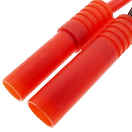 Cavo T PLUG maschio a HXT Banana 4.0mm 8cm 14AWG Carica e alimentazione
