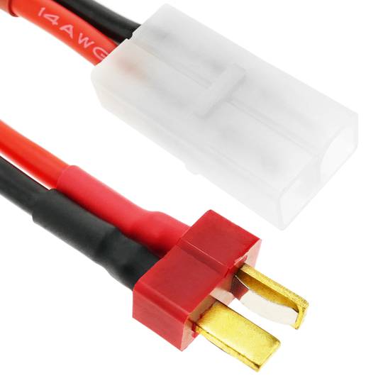 Cavo T PLUG maschio a TAMIYA #1 femmina 8cm 14AWG Carica e alimentazione