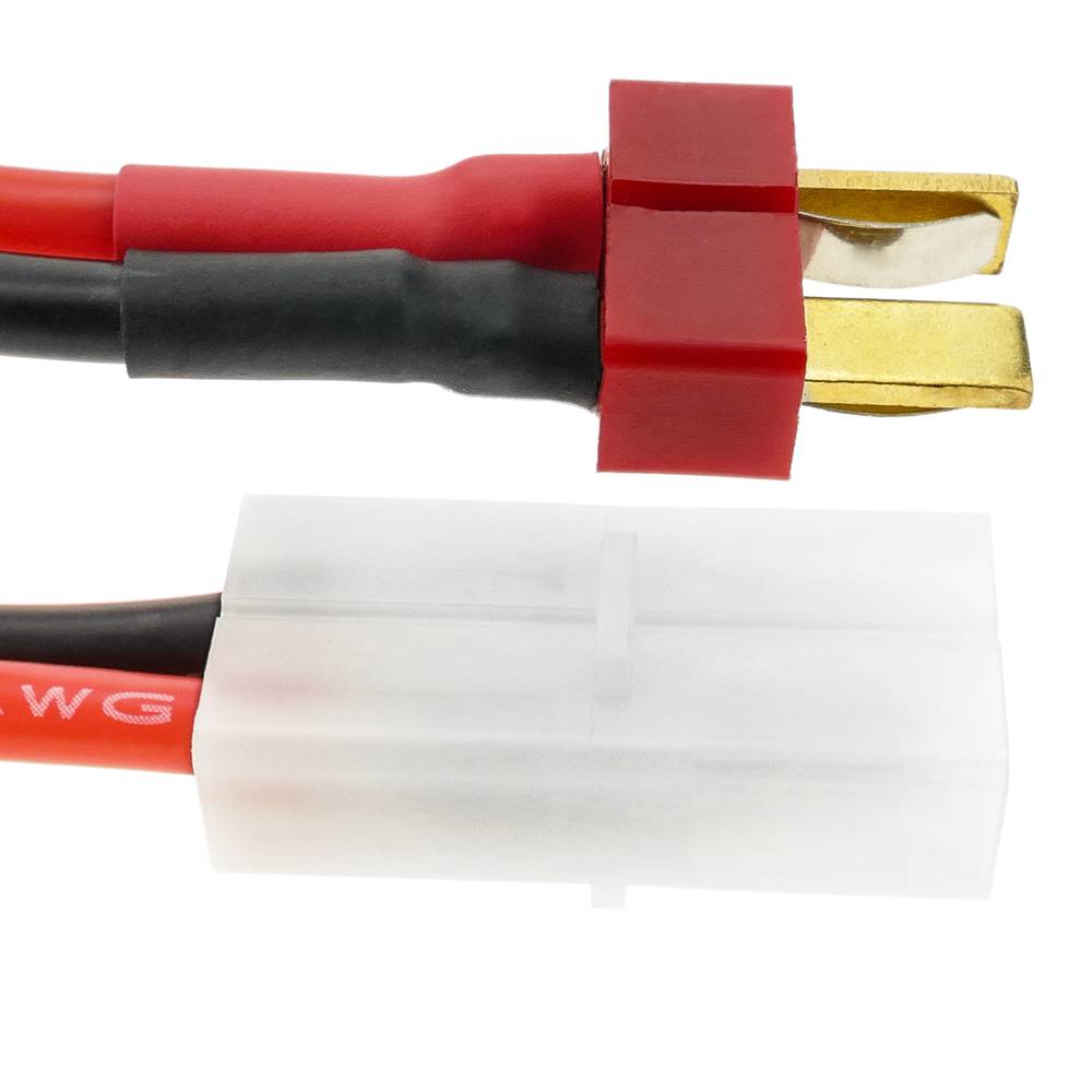 Cavo T PLUG maschio a TAMIYA #1 femmina 8cm 14AWG Carica e alimentazione