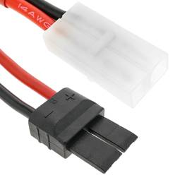 Kabel TRAXXAS #1 Stecker auf TAMIYA #1 Stecker 8cm 14AWG Lade und Netzteil