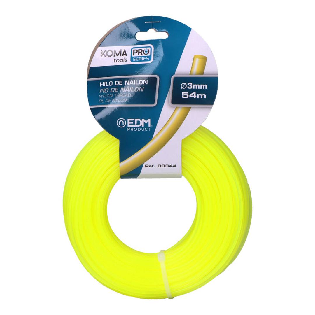 Hilo para desbrozadoras de 3,0 mm de 54 metros de KOMA Tools 08344