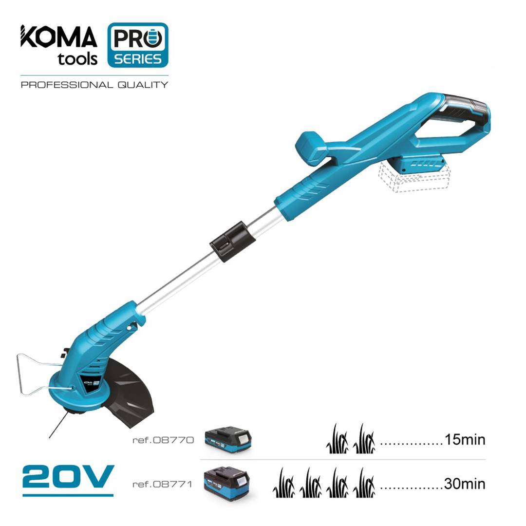 KOMA Tools 08757 Coupe-herbe 20 V