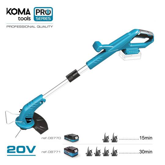KOMA Tools 08757 Coupe-herbe 20 V