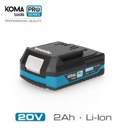 KOMA Tools 08770 Pro Serie 20V 2.0A Li-ion Accu
