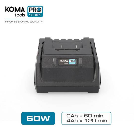 KOMA Tools 08772 Chargeur de batterie série Pro 60 W