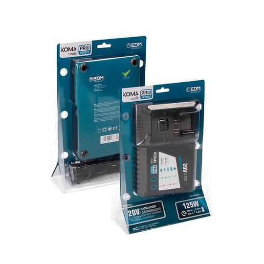 KOMA Tools 08773 Pro Series 125W snelle batterijlader