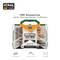 Pack of 150 accessories for mini rotary multitool KOMA Tools 08734