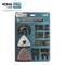 Zestaw 17 akcesoriów do narzędzi wielofunkcyjnych z serii Pro Battery KOMA Tools 08765