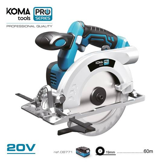 KOMA Tools 08764 20V Serra circular