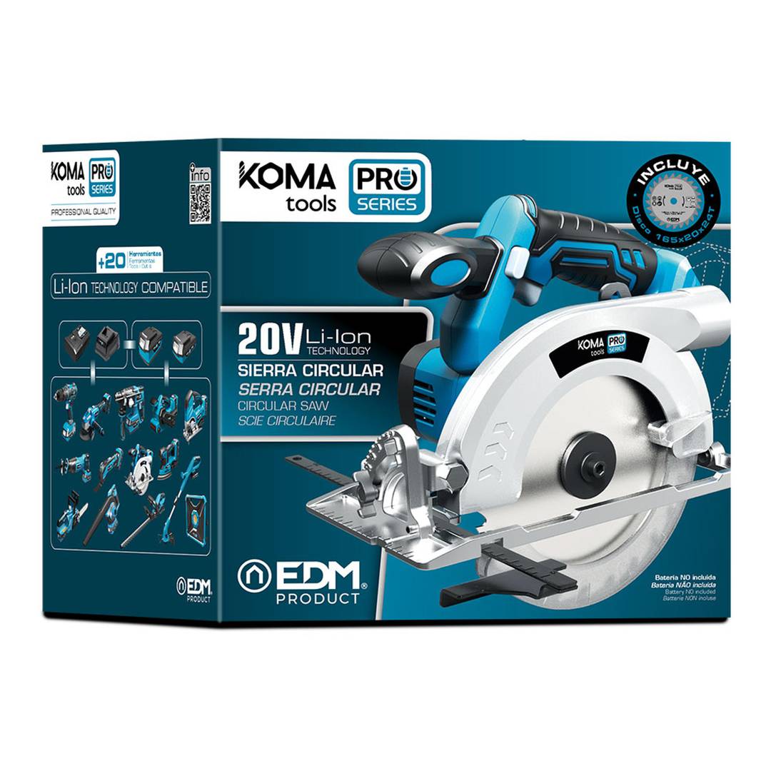 KOMA Tools 08764 20V Serra circular