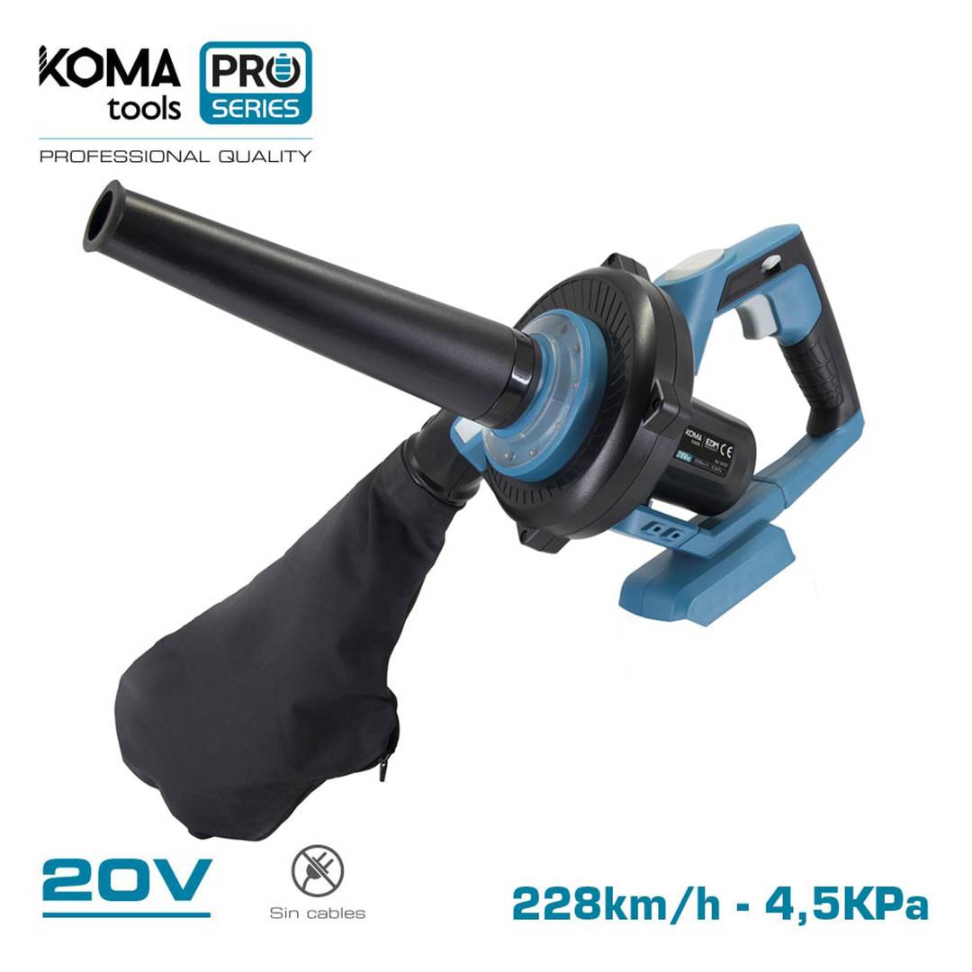 Soprador a Vácuo 20 Volts 97x93cm KOMA Tools 08767