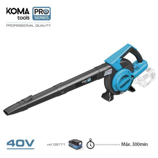Bufador, aspirador i triturador de 40V (sense bateries ni carregador) KOMA Tools 08787