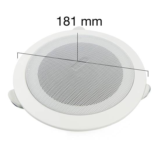 Round ceiling speaker 10W 181 mm 5