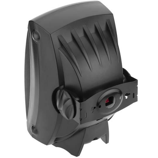 Altavoz de pared orientable de 40W para exterior negro