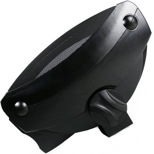 Altavoz de pared orientable de 40W para exterior negro