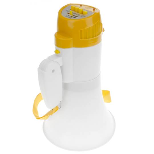 Megaphone 15W with 10s recording, siren and volume. Portable speaker 150x250 mm
