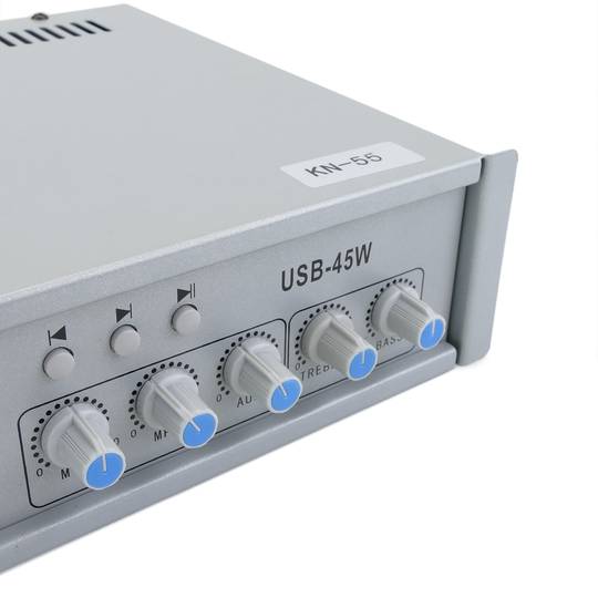 Professionelle Sound-Verstärker 45W 110V 1 Zone mit AUX MIC MP3