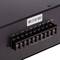 Amplificador para sonorización profesional de 80W 110V 3 zonas con MIC AUX MP3 rack