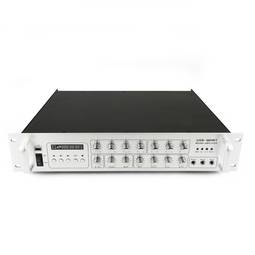 Amplificador per sonorització professional de 350W 110V 4 zones amb MIC AUX MP3 rack