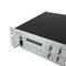 Amplificador de som profissional 350W 110V 4 zonas com MP3 AUX MIC rack