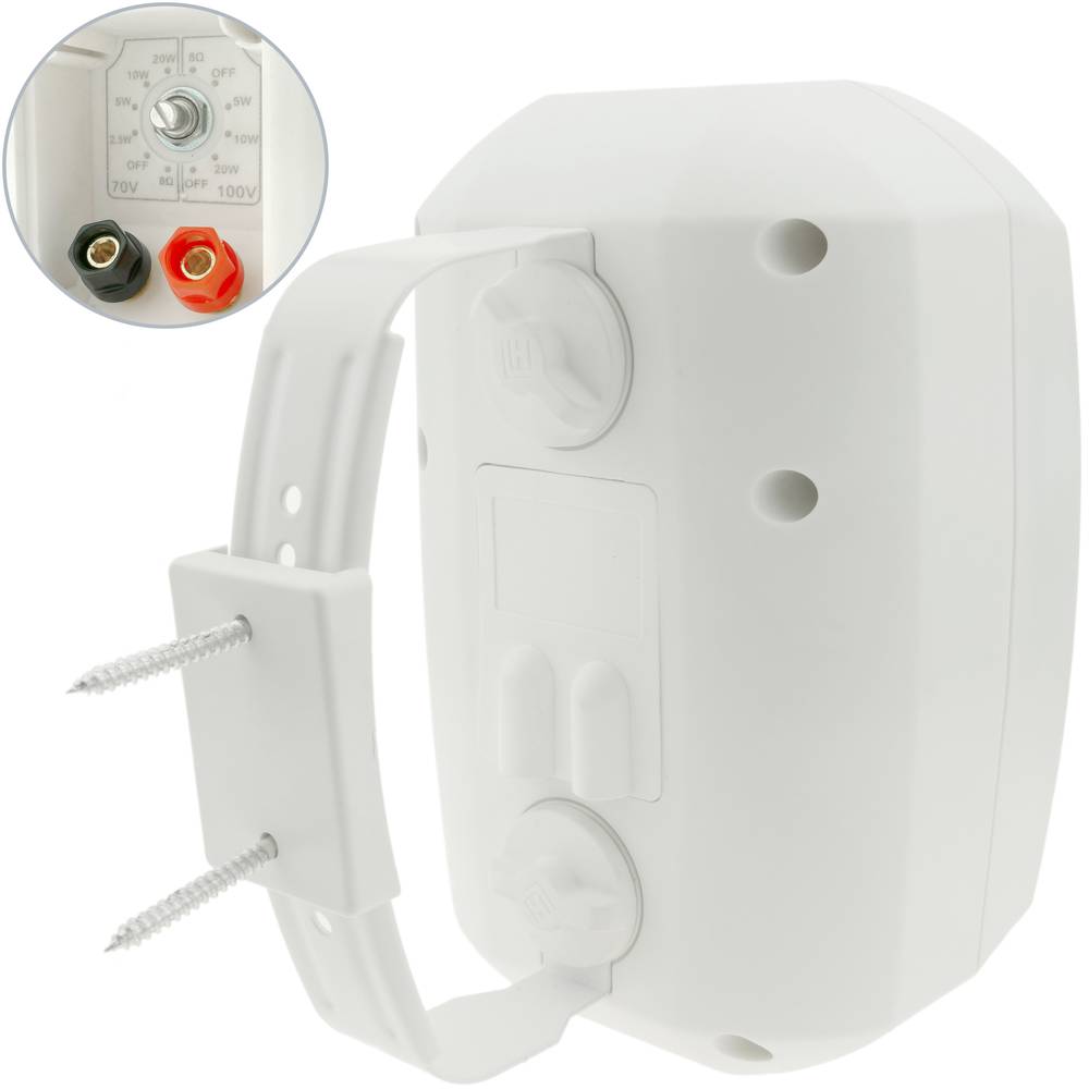 Altaveu de paret amb suport orientable 2-5-20 W 8 Ohm 4