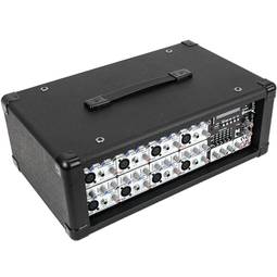 Amplificador portátil de 8 canais para microfone Bluetooth MP3 linha 120W RMS