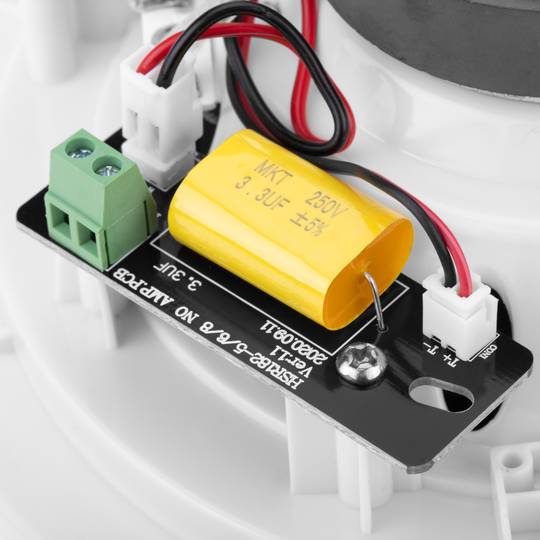 Altavoces Bluetooth de techo con amplificador 20cm de diámetro 20W x 2