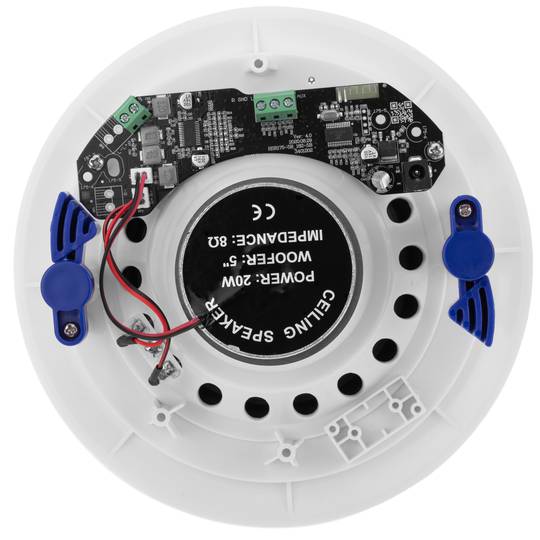 Altavoces Bluetooth de techo con amplificador 20cm de diámetro 20W x 2
