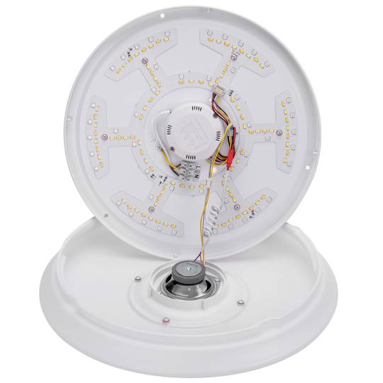 Lâmpada de teto LED RGB 30W Bluetooth com controle remoto IR e alto-falante