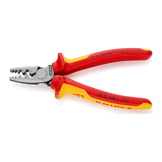 Pinza a crimpare 180x56x28mm Knipex 9778180