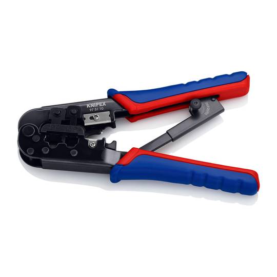 Alicate crimpador para terminais 190x70x18mm Knipex 975110SB
