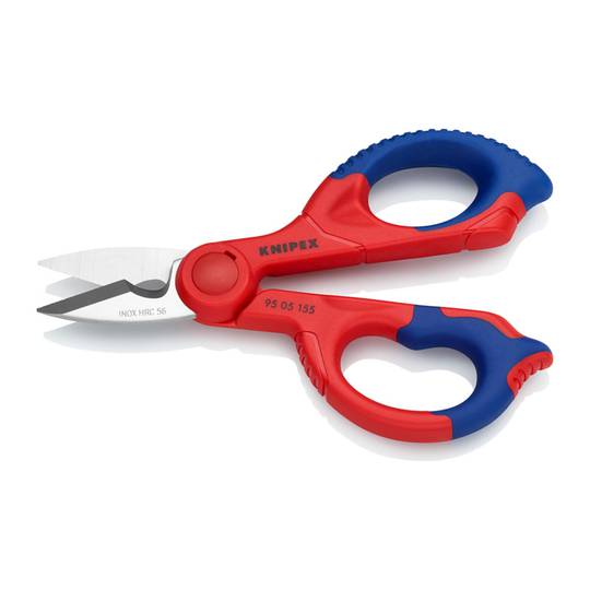 Ciseaux pour électricien 130x32x155mm Knipex 9505155SB