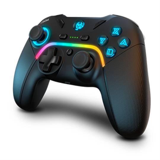 Controller di gioco Krom Kayros con RGB per PC, Switch e Android di Krom NXKROMKAYROS