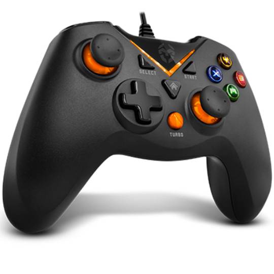 Krom Key Gamecontroller mit USB-Anschluss für PC, PS3 von Krom NXKROMKEY