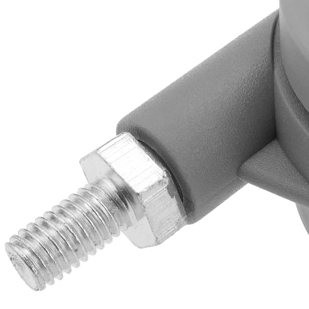 Roda pivotante rodízio de náilon e polipropileno com freio 60 mm M8 5 pack