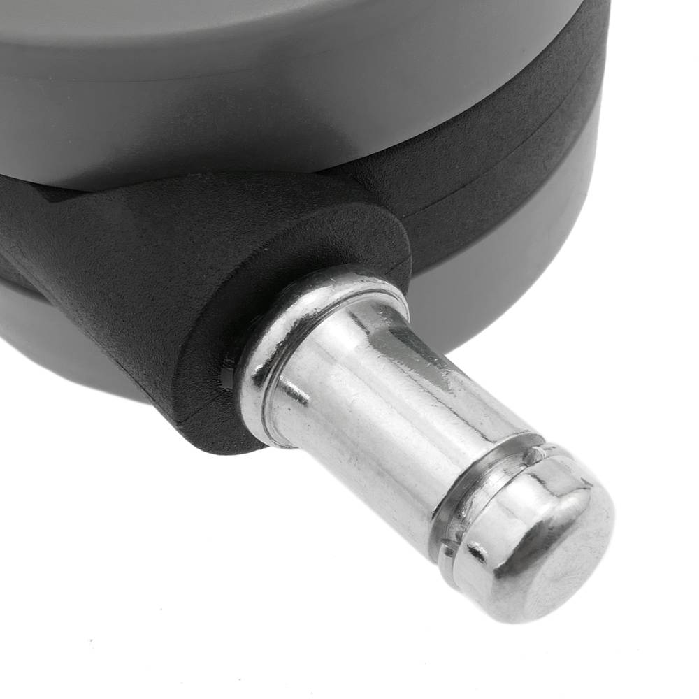 Wheel swivel castor of nylon and PVC without brake 65 mm M11 5 pack