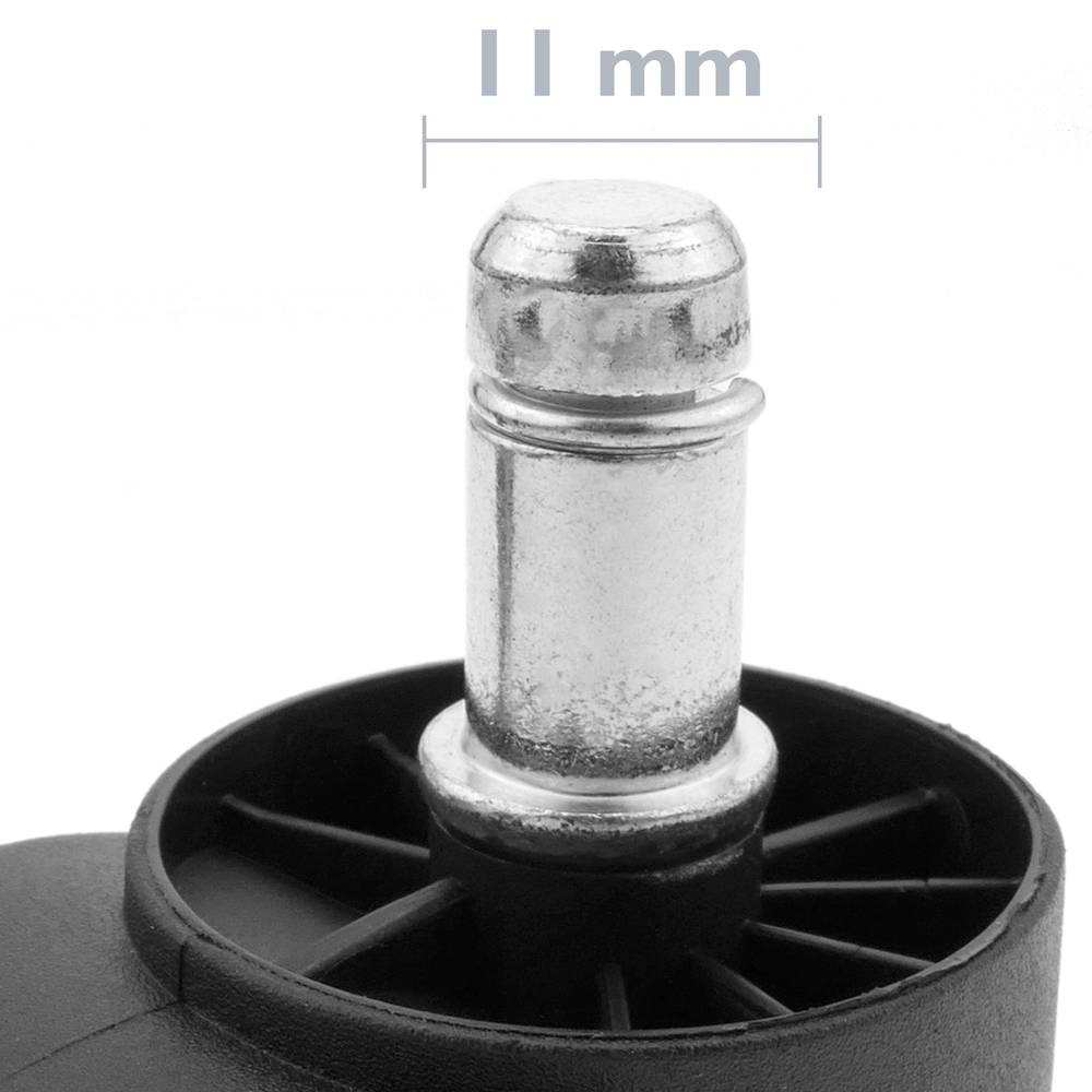 Roda pivotant de niló sense fre 50 mm M11 5 pack