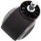 Roda pivotante rodízio de náilon e PVC cinzento sem freio 50 mm M10 5 pack