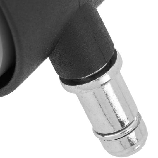 Rodízios giratórios de nylon e PVC com haste de fixação do anel de freio 50mm M11 5 unidades